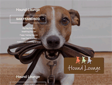 Tablet Screenshot of houndlounge.com